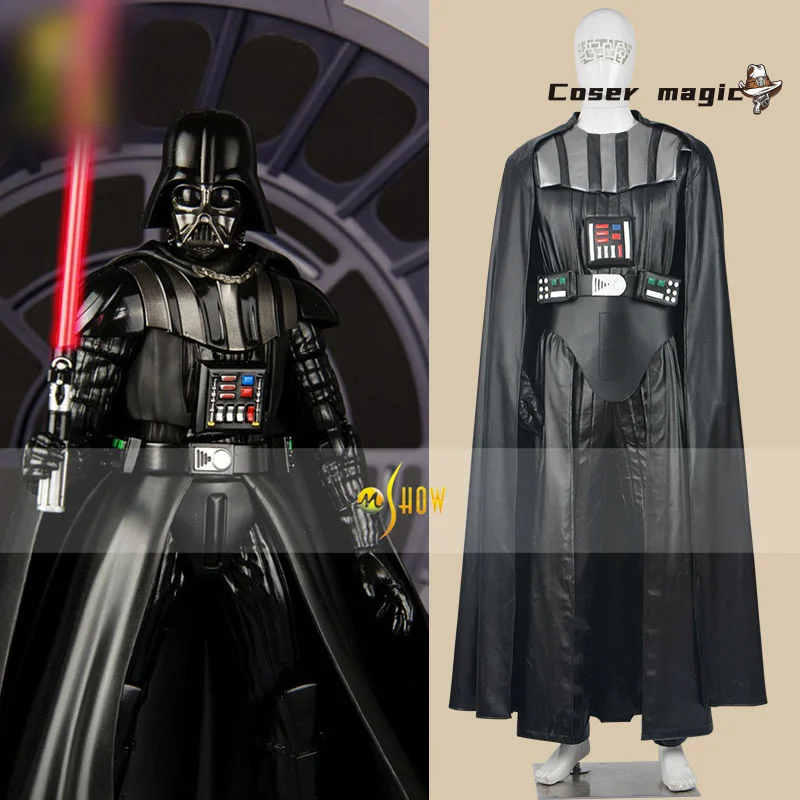 

Фильм Пробуждение силы Дарт Вейдер ‌ Косплей Костюм Униформа Хэллоуин Карнавал Вечеринка Рождество Игры Ролевая Одежда Одежда