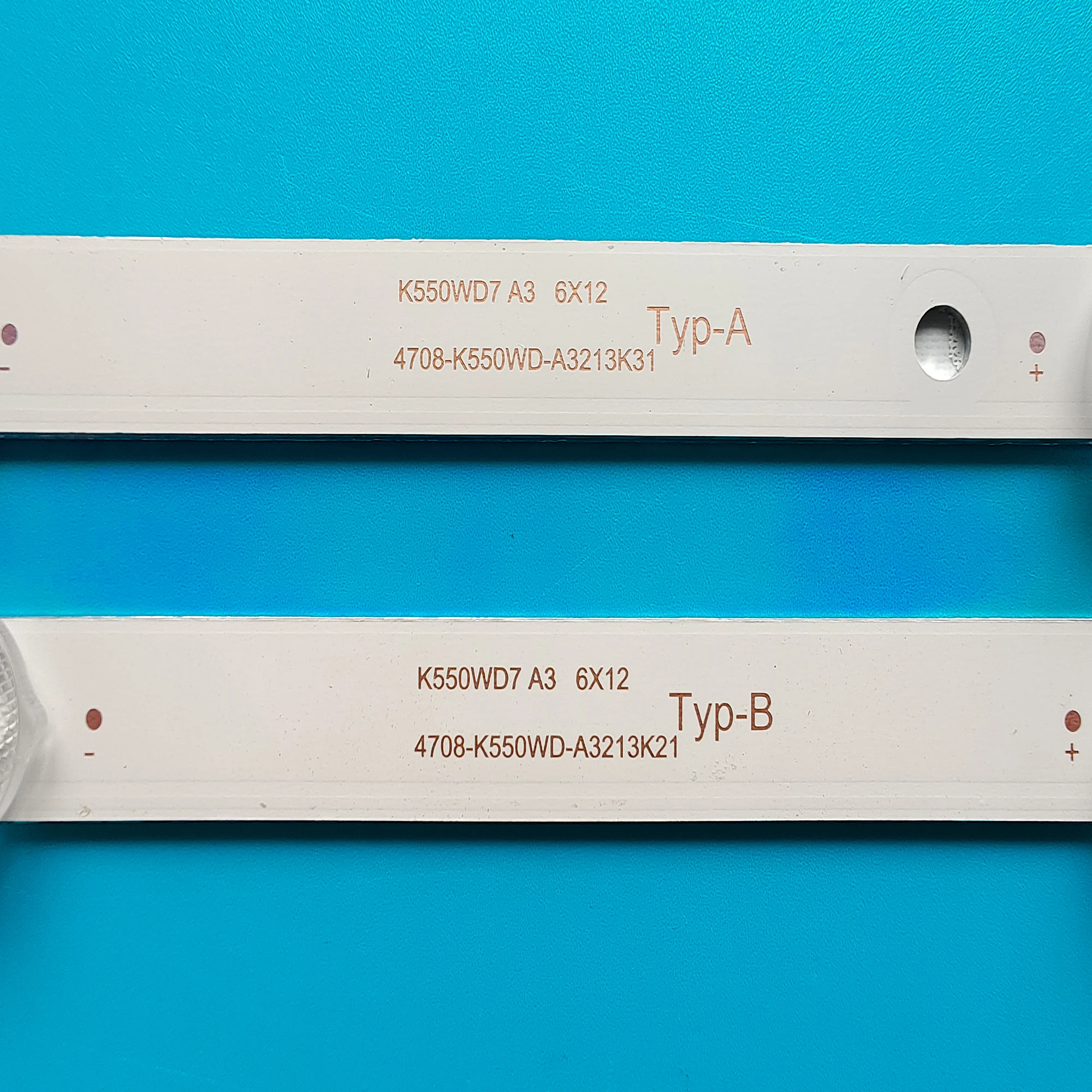 12 sztuk listwa oświetleniowa LED 6 lamp Do 4708-K550WD-A3213K31 55PUF6051/T3 4708-k550wd-a3213k21 a3213k31 K550WD7 55PFT6100