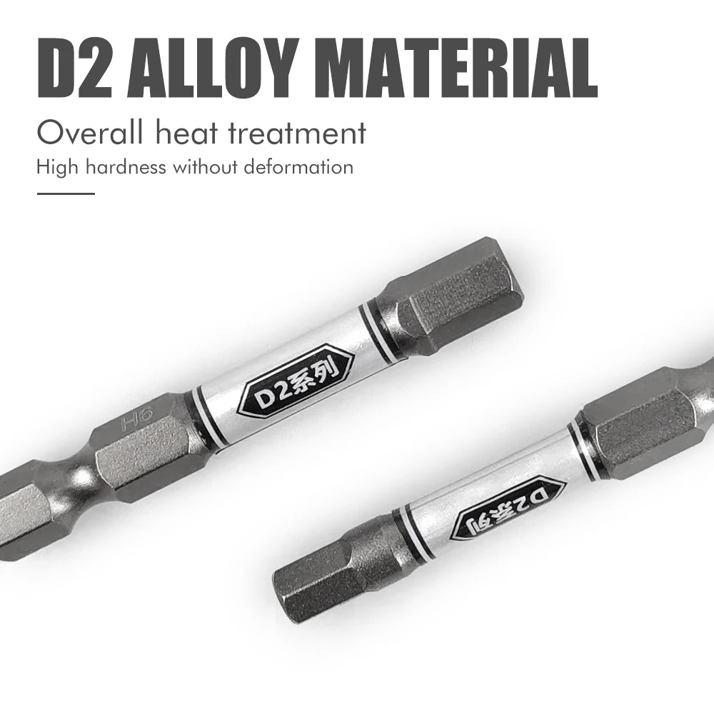 1/4 Screwdriver Bit Set Impact Drill Batch Head Torx Hexagonal Cross Head Magnetic Tamper Proof Screwdriver Bits