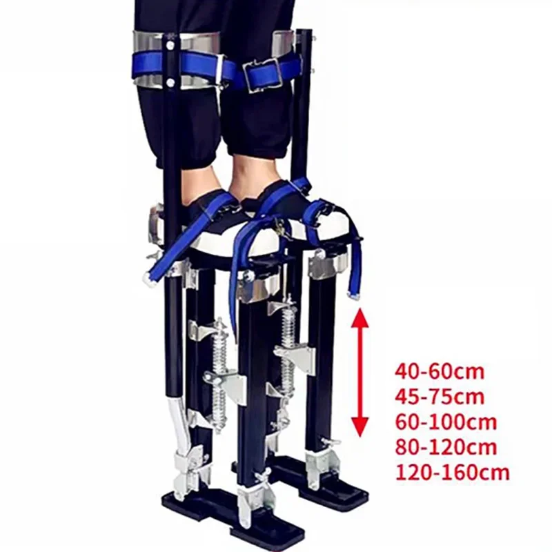 Aluminum Alloy Stepladders, 48–64-Inch Adjustable Aluminum Stepladders, Non-Slip Stepladders for Renovation Work