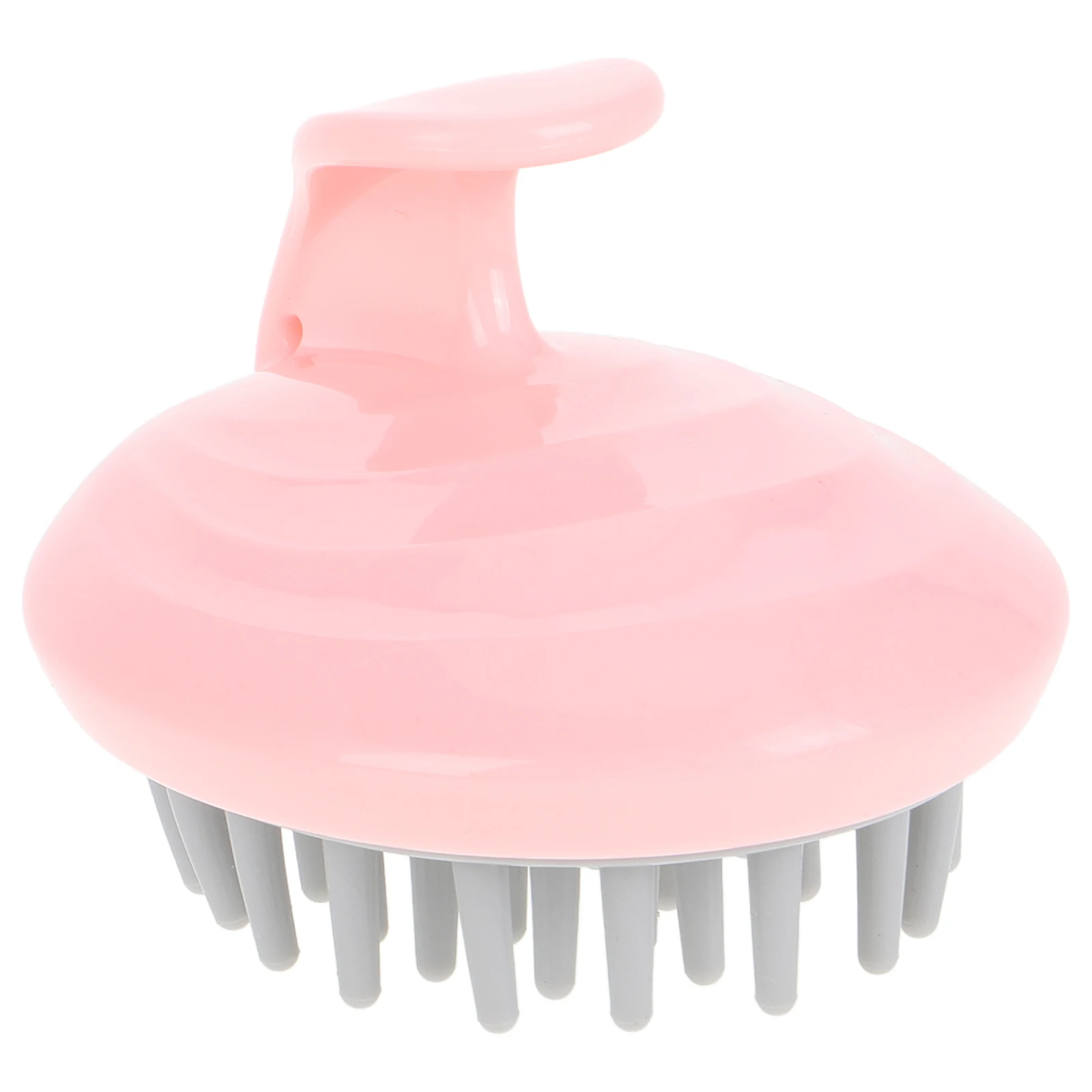 

Scalp Brush Handheld Shampoo Brush Scalp Care Hair Cleaning Brush with Vibration Function(Pink)