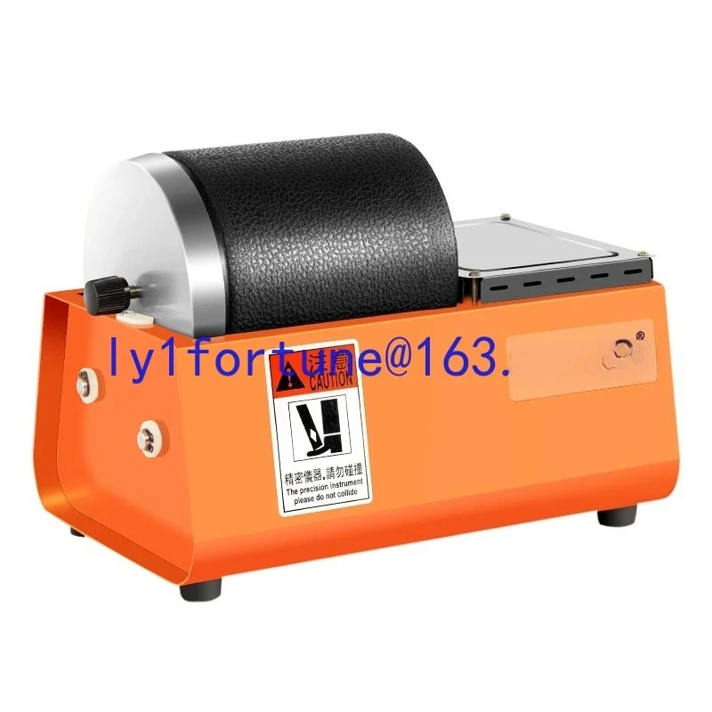 Infinity speed regulating roller Small gold, silver and copper polishing roller machine, anti-collision rubber barrel grinder