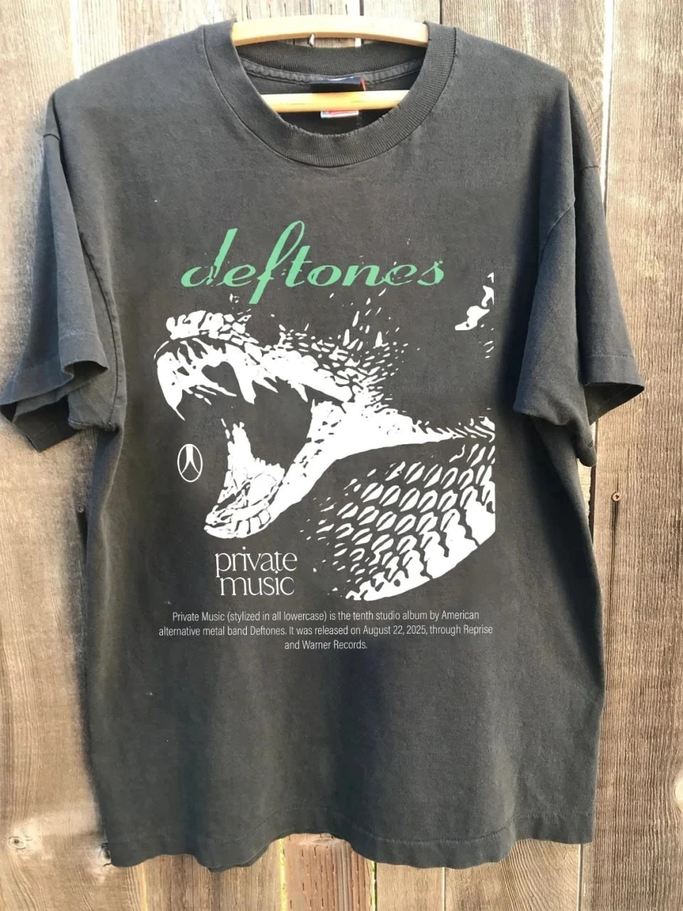 

Летняя женская винтажная футболка Deftones больших размеров, унисекс, из дышащего хлопка, стильная, универсальная, в уличном стиле, оверсайз