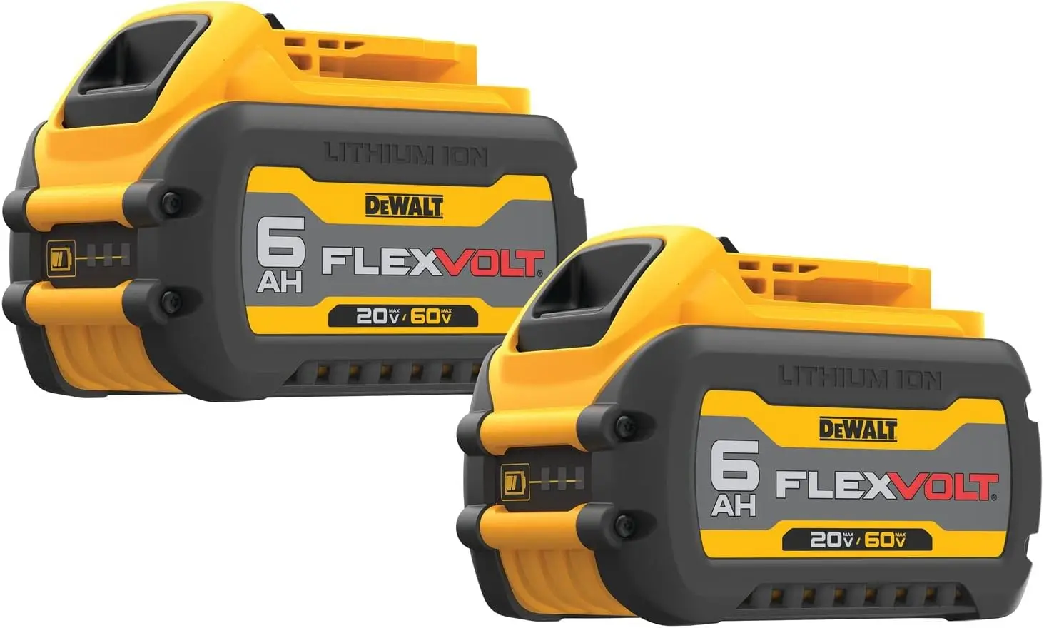 DEWALT 20V MAX* Batteries, Premium, 6.0-Ah, 2-Pack (DCB606-2)