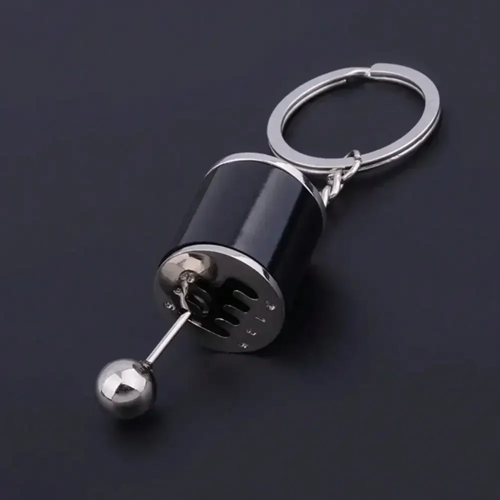 Mini Turbo Turbocharger Keychain Metal Gear Shift Pendant Car Styling Automotive Themed Accessory Stick Knobs Keyring