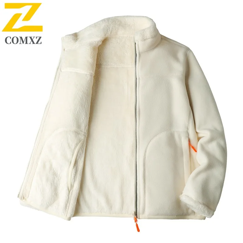 COMXZ سترة الخبز فضفاضة قصيرة سميكة في الهواء الطلق الشارع الشهير السفر مبطن سترة عالية الجودة الثلوج الرجال القطن وسادة مبطنة #2