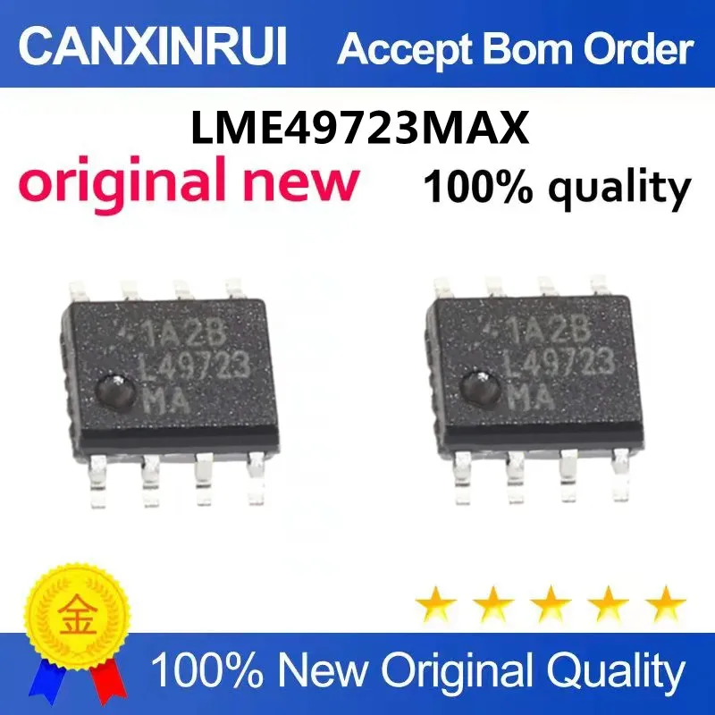 L49723MA LME49723MAX SOP-8 السلع الفورية المستوردة الأصلية الجديدة حجم كبير وسعر ممتاز
