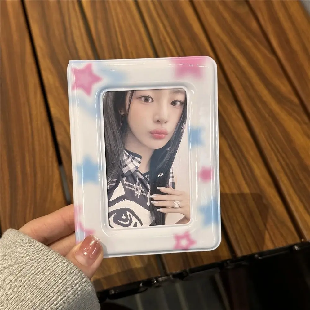 Home Decor 3 inch Mini Kpop Album Card Binder with 20 Pockets Photo Album Name Card Book Small Card Booklet