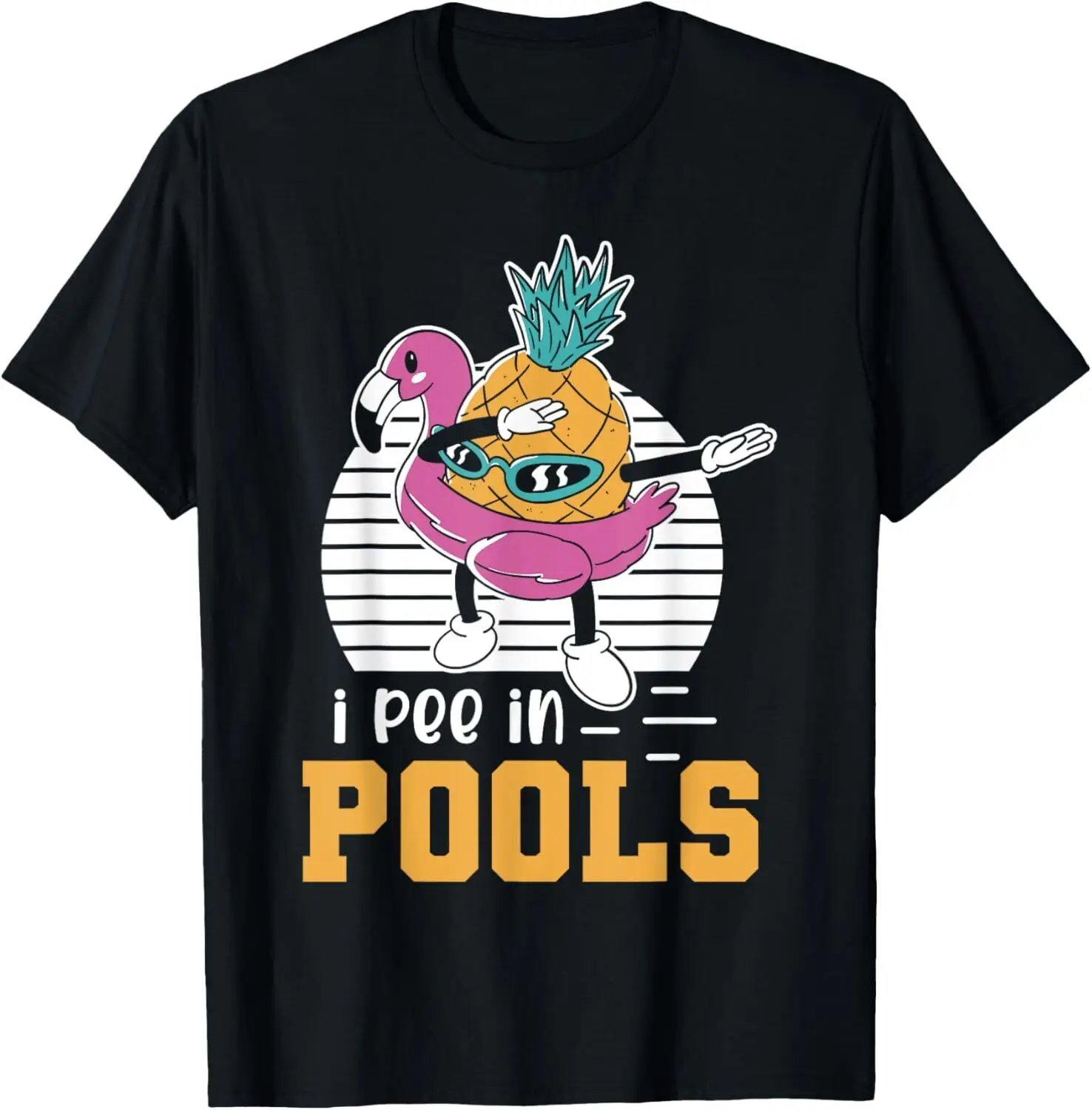 

NEW! I Pee In Pools Swimming Joke Funny Summer Pool Party T-Shirt - MADE IN USA