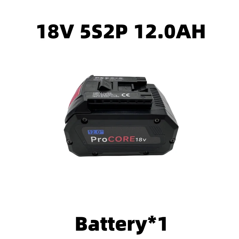 For BOSCH Professional 5S2P 18V 21700 12000Ah Battery ProCORE 18V Li-ion Battery Replacement for BAT609 BAT618 with BMS