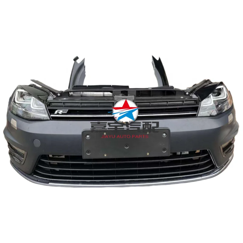 7 R-Line Car Bumpers Includes Radiator Headlight Front Bumper Fender-