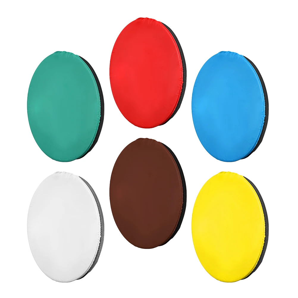 

6pcs 18cm Light Cloth Color Filter Reflectors for Camera Flash Reflector Camera Photography Equipment