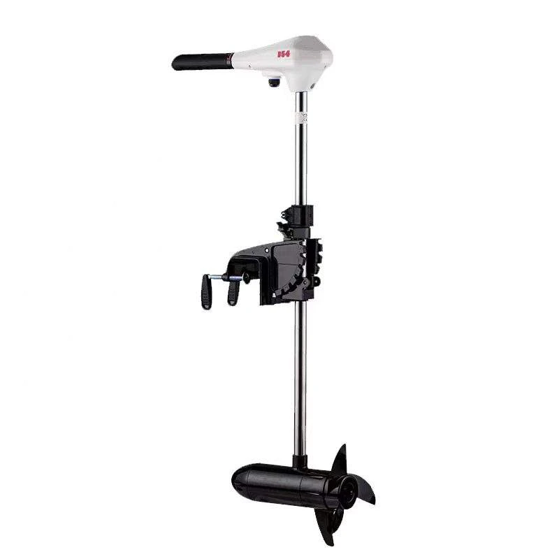 Electric Continuously Variable Speed Outboard Motor 2 Horsepower 54 Pounds 12 Volts Portable Marine Motor Mini Marine Motor