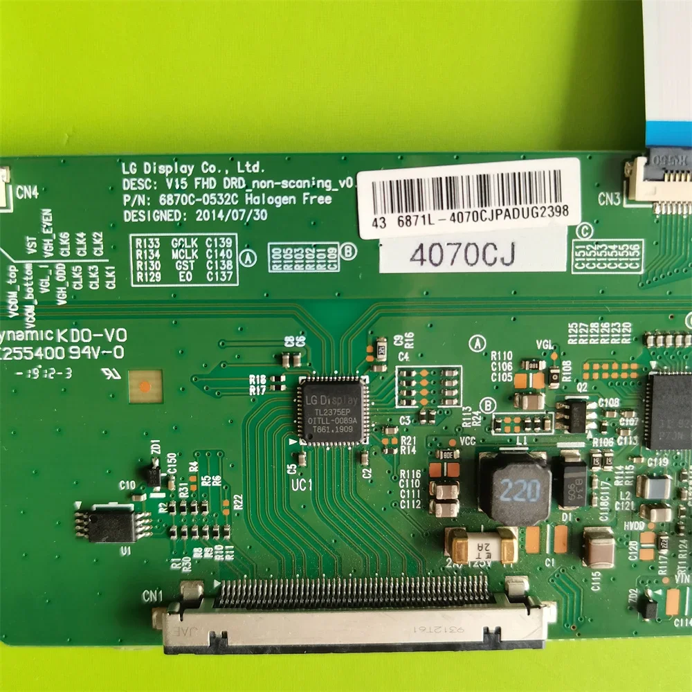 Muslimb T-CON Logic Board muslim/b adatto per LG TV muslimexaymuslimb 43 lh604v muslimah 43 sm5b