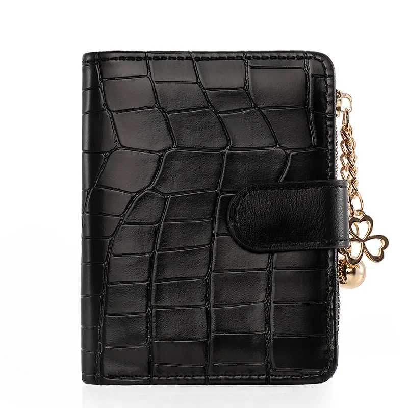 Women Stone Pattern Small Wallets PU Leather Coin Pures Ladies Popular Card Holder Mini New Design Standard Purses for Women