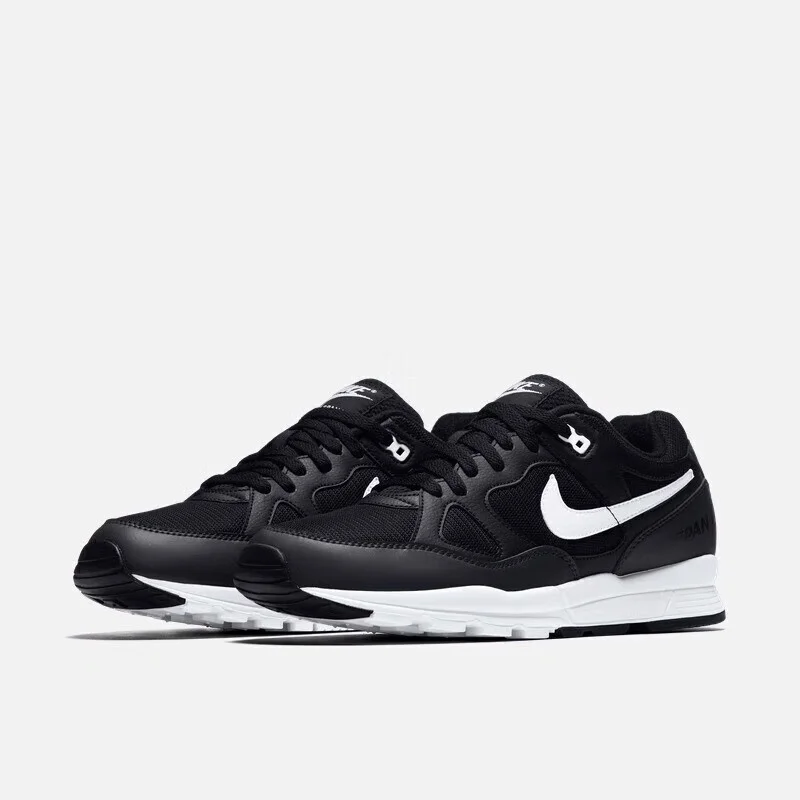 

Nike Air Cushion Cushioning Outdoor Men's Running Shoes New Lightweight Rebound Training Sports Running Shoes Air Span 2 Black and White Versatile Retro Style Casual Sports Shoes Versatile Color Matching Ah8047-008