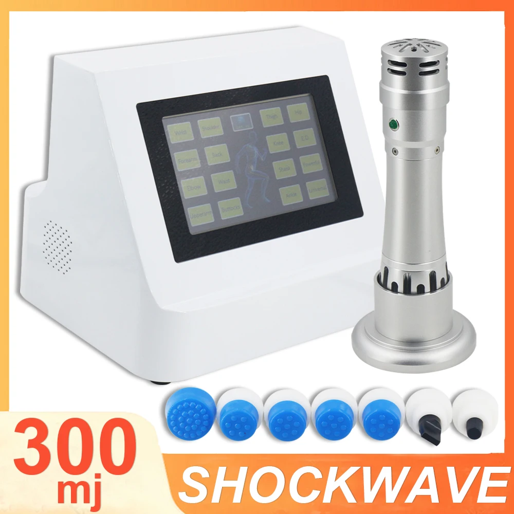 

Professional Shockwave Therapy Machine For ED Treatment And Arm Wirst Pain Relief Body Relax Massage 300MJ Shock Wave Equipmnet