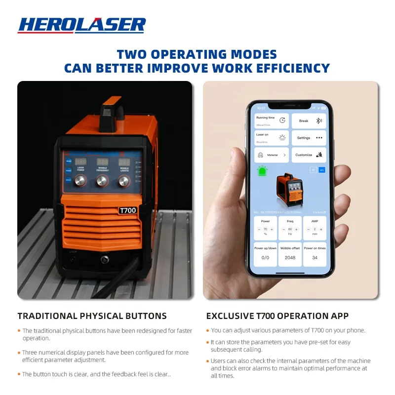 

New Handheld DIY 3-in-1 Intelligent AI CNC 700W Air-Cooled Micro Laser Welding Machine Precision Welding Easy to Operate