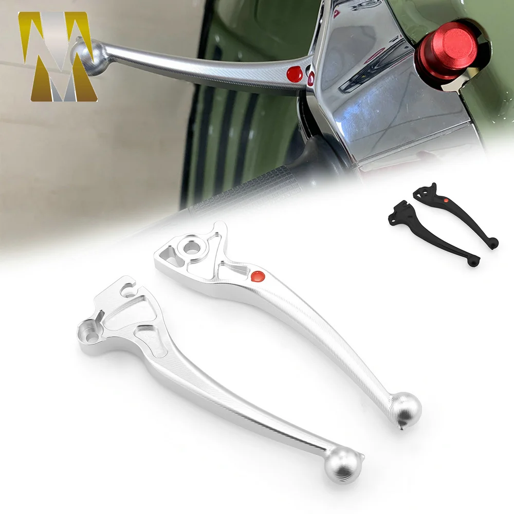 

Motorcycle Brakes Lever Front Disc Rear Drum Brake Levers For Vespa GTS 300 250 GTV 2017 2018-2022 Accessories