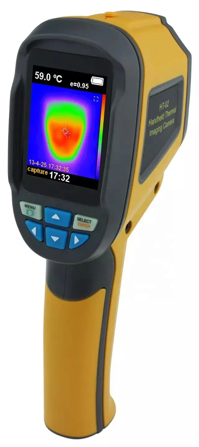 2021 hot-selling HT-02 LCD dispaly digitalize blackbody thermal imaging camera for sale