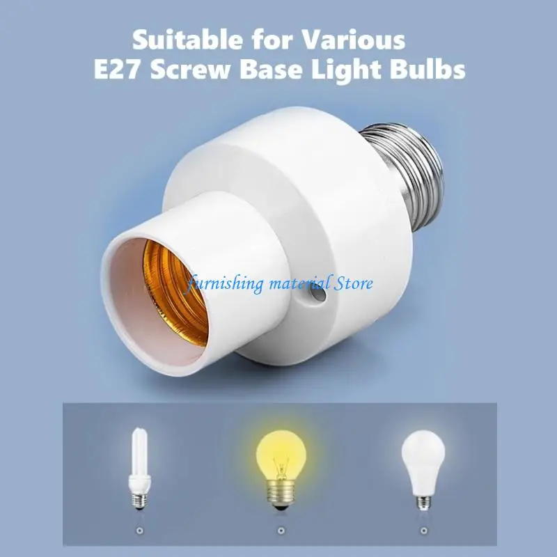 

Y5GD E27 цоколь лампочки адаптер держатель лампы сменный патрон цоколя адаптер датчик движения светодиодный держатель лампы