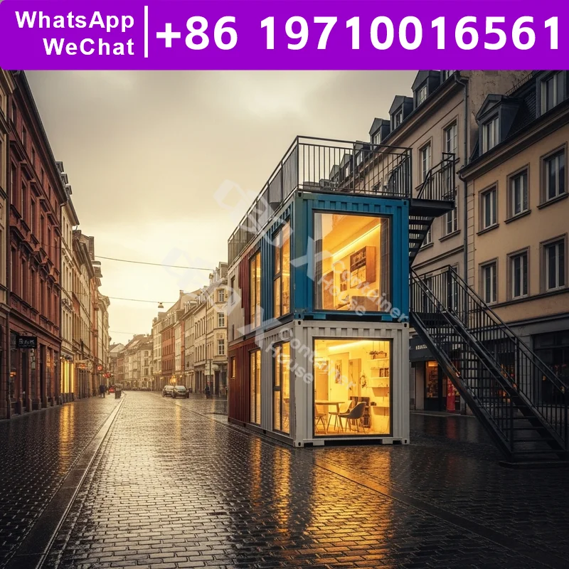 

Контейнерный дом на продажу Сборные кабины Плоская упаковка Контейнер для доставки дома Контейнерные здания Контейнер для конференц-зала сборная