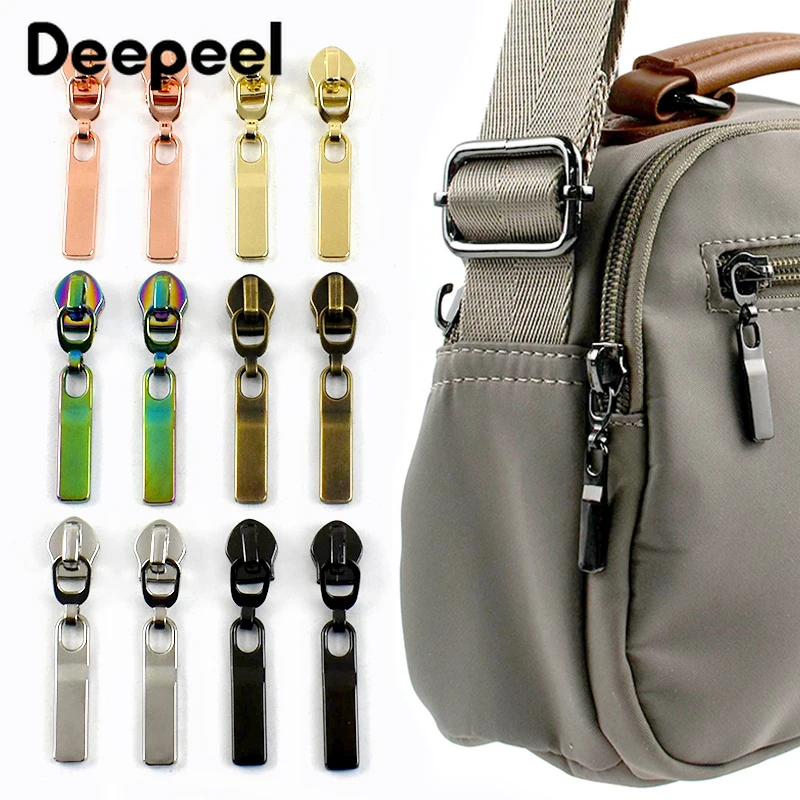 

5-30Pcs 5# Nylon Zippers Puller Handbag Pocket Closure Zipper Slider Garment Decor Replace Zip Head Repair Kits DIY Accessories