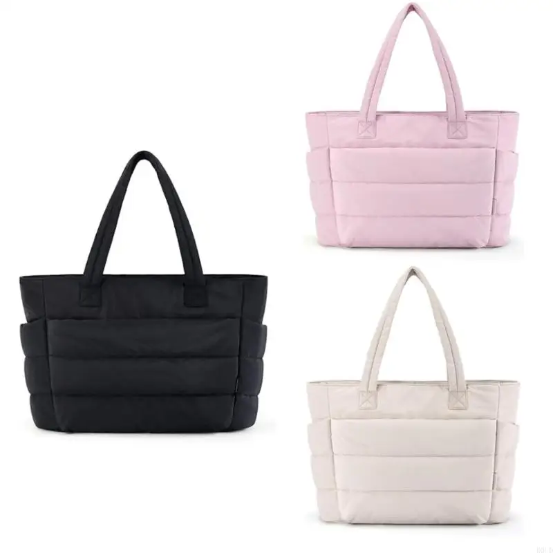 

D0UD Modern Commuting Handbag for Women Large Storage Shoulder Bag Casual Handbags