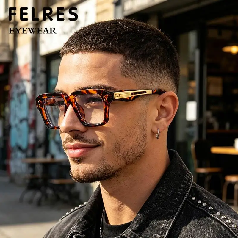 Retro Clear Anti Blue Light Myopia Glasses Men High Quality Driving Prescription Optical Nearsighted Eyewear Negative Diopter