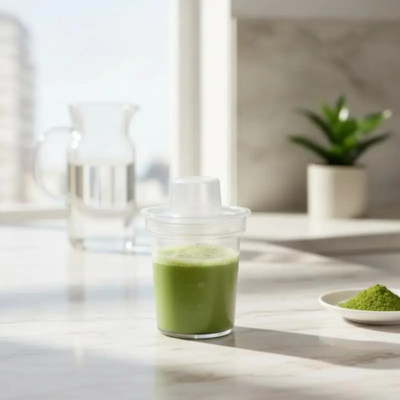 Portable Mini 200ml Matcha Shaker Bottle 1/3Pcs BPA Free Leakproof Cup for Teenager Daily School Drink Use
