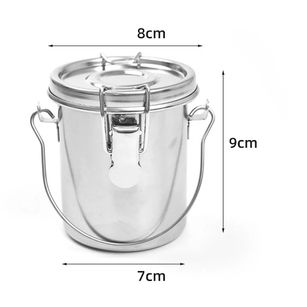 مجموعة واحدة من دلو تنظيف فرشاة الطلاء الفاخر من الفولاذ المقاوم للصدأ حامل غسالة مقاوم للاهتراء للدهانات الزيتية المائية المحمولة