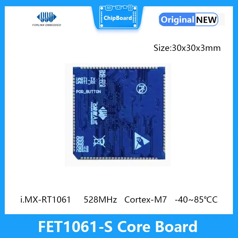 Sistema de FET1061-S en módulo (i.MX RT1061 SoC)