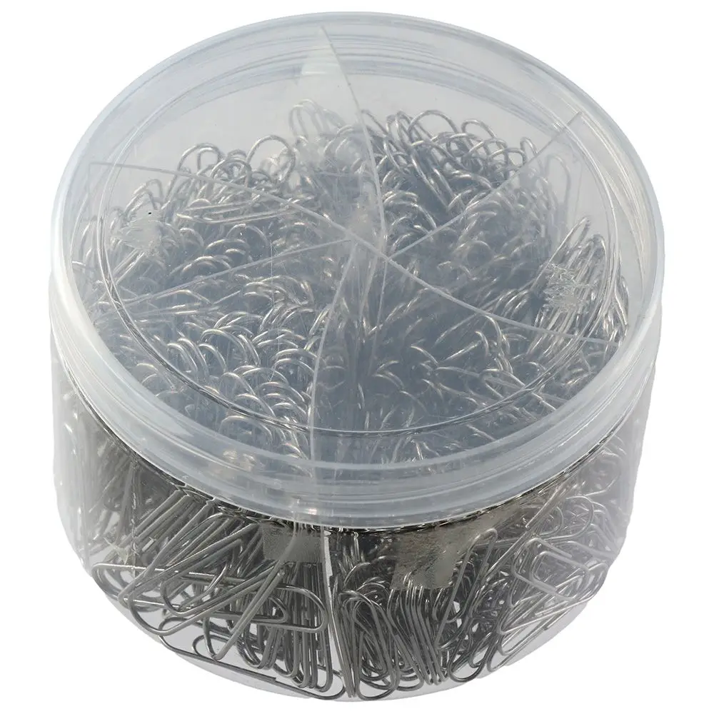 

700pcs File Organization Metal Paper Clips Silver Bookmark Binder Clips Office