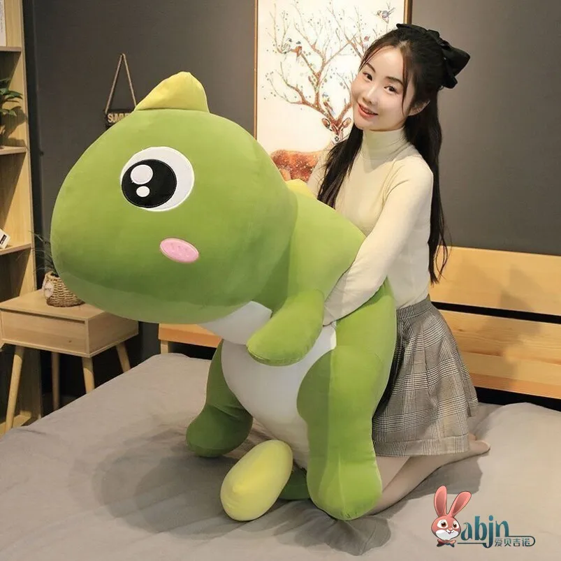 

Dinosaur Sleeping Long Pillow Doll Soft Plush Toy Girl's Bedding Birthday Gift Fabric Doll Toy Polyester Filled Universal Gender