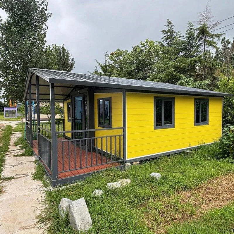 رائجة البيع كابينة الغابات الإقامة المنزلية الفاخرة الجاهزة منزل 40ft منزل حاوية النوم منزل لغرف الحديقة في الهواء الطلق الفندق #5