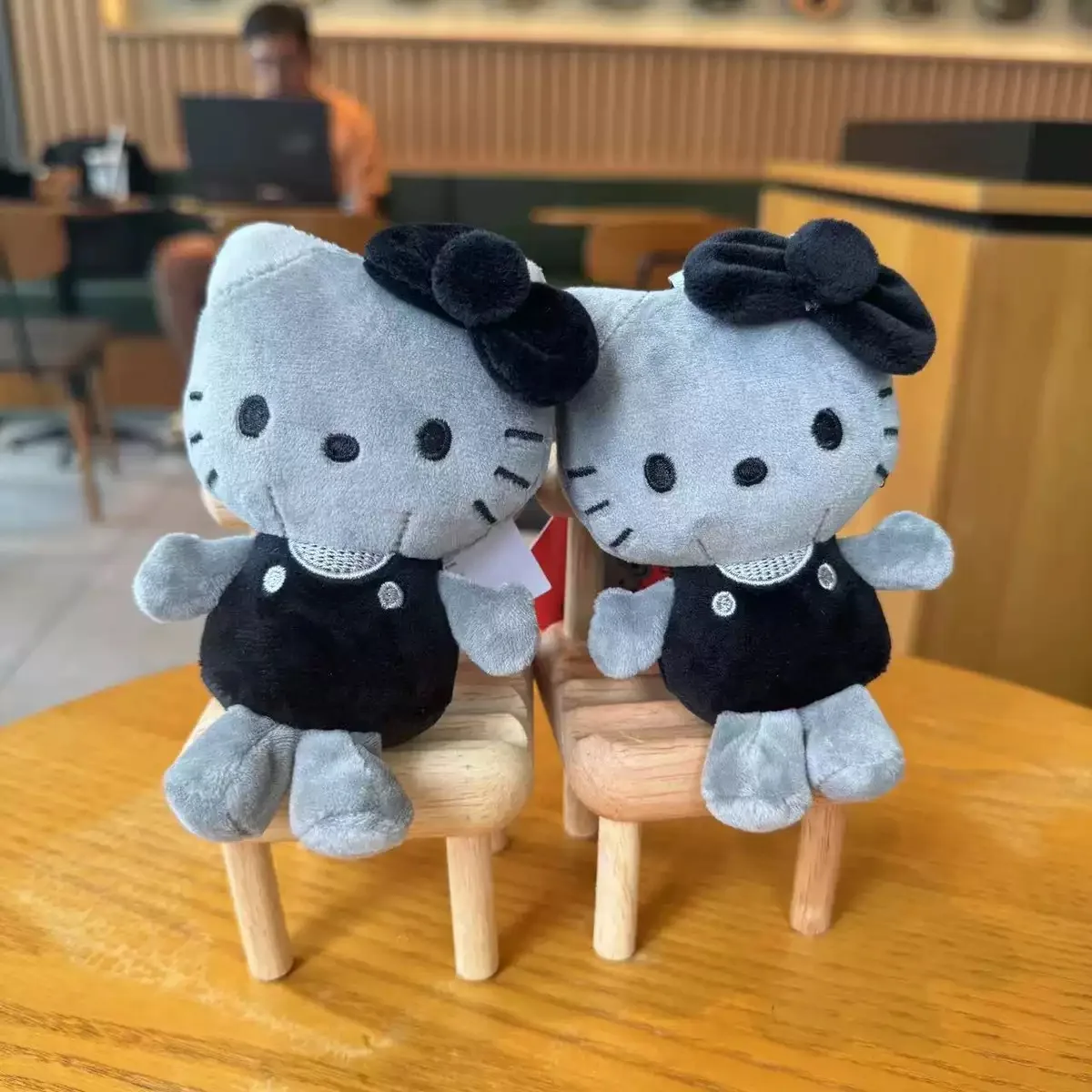 Sanrio Kawaii Sweet Cool Hello Kitty Torba Breloczek Śliczny Kreskówka Kot Lalka Breloczek Plecak Dekoracja Akcesoria Prezenty Urodzinowe