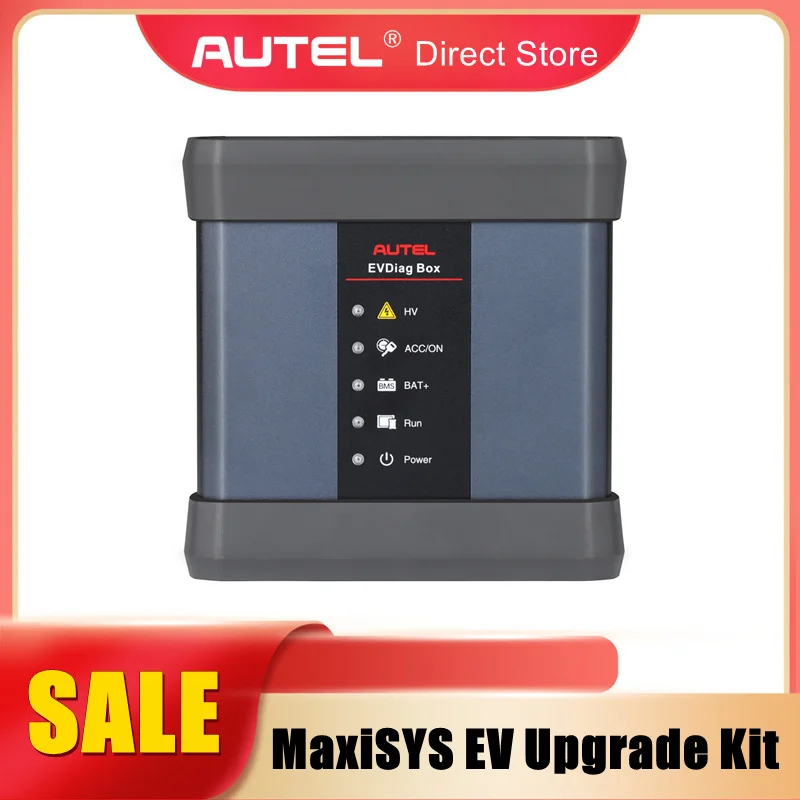 

Autel MaxiSYS EVDiag комплект для диагностики электромобиля Autel EV Box работает с Maxisys Ultra/ MS909/ MS919