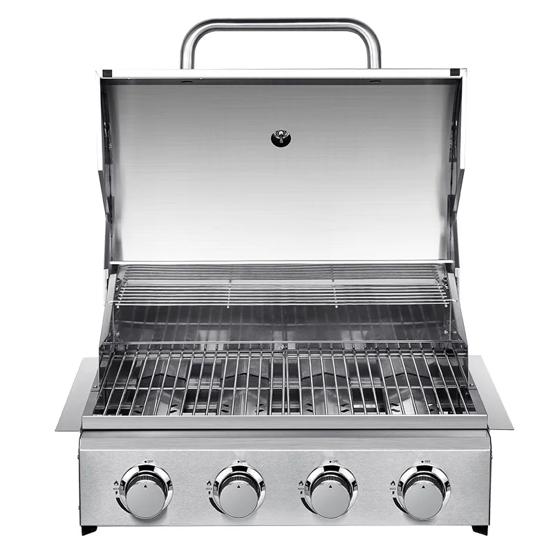 G400 Gas grill embedded home barbecue grills, four burner grills, villa barbecue grills, outdoor gas grills