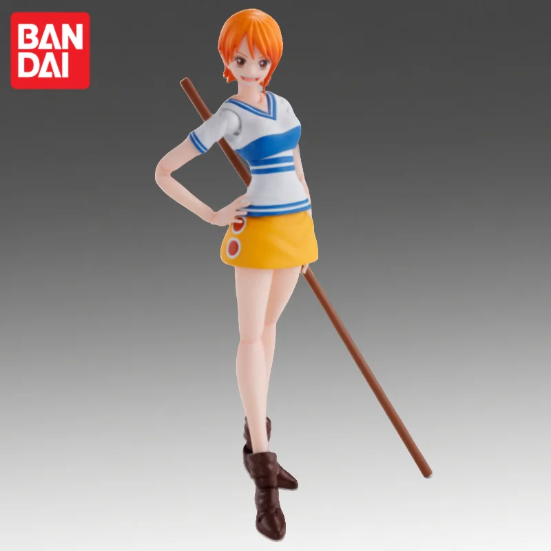 

В наличии Bandai Original S H Figuarts One Piece Nami Фигурка Модель Куклы Совершенно Новая Коробка Аниме Персонажи Игрушки Модель Гаража