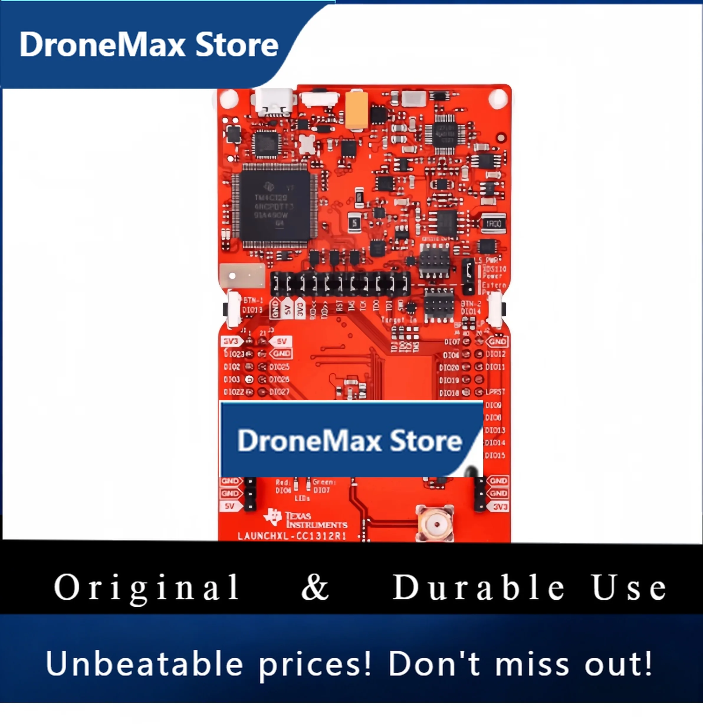 DroMaLAUNCHXL-CC1312R1 1GHz CC1312R Wireless Microcontroller LaunchPad Development Board