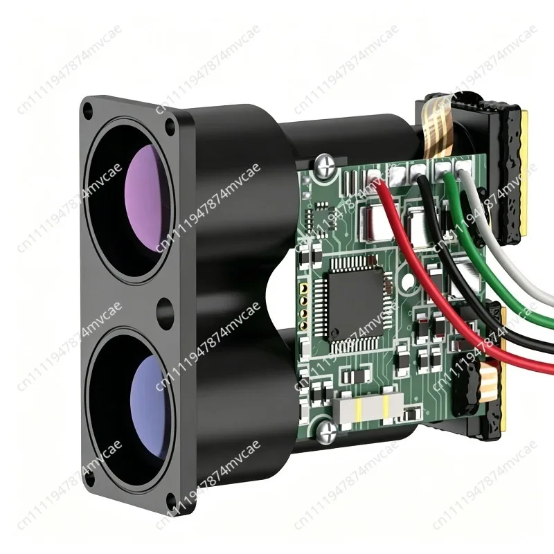 Metal Material Module Range Finder Rs232 Serial Module 1000m Mini Laser Distance Meter