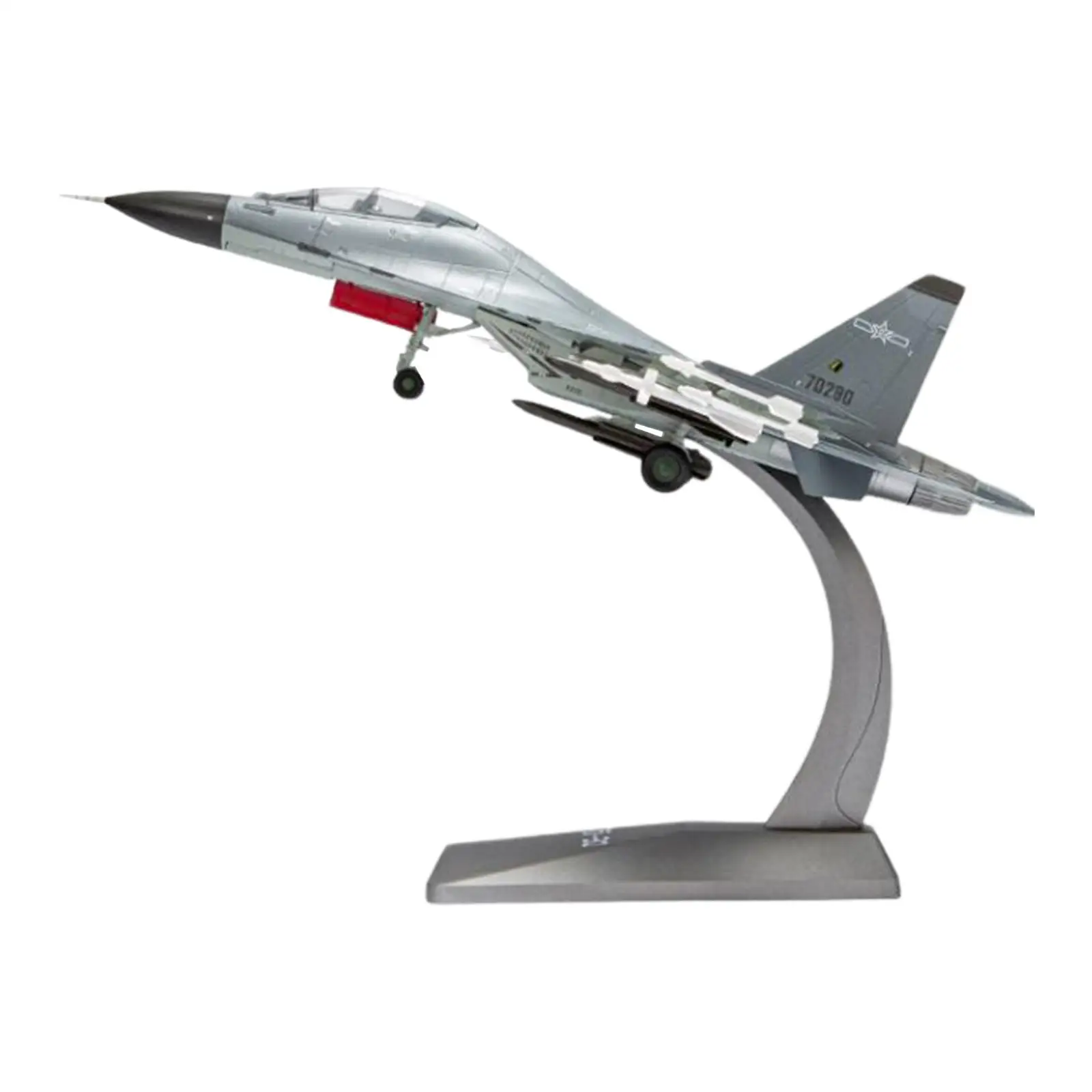 1/72 Alloy Plane Model Detailed Playset Airplane Model for Cabinet Table Bar