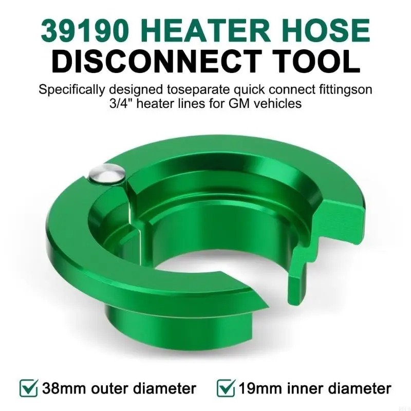 Coolant Hose Repair with Straight and Branch Fittings, Y Piece, Disconnect Tool and 5 Hose Fasteners 800-413HP 15055343