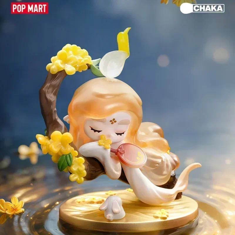 

POP MART CHAKA Moon Gazing Series слепая коробка: открывайте сюрприз, собирайте очаровательное украшение для рабочего стола, подарок для девочек