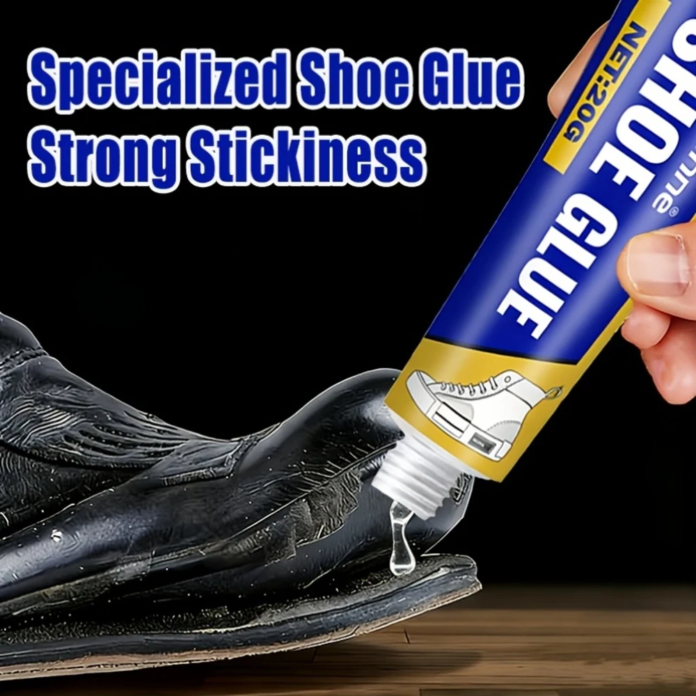 1 Professional Strong Shoe Repair Glue | Instant Strong Adhesion, Invisible Formula, Fast Drying, Strong Bonding Force, and Wear