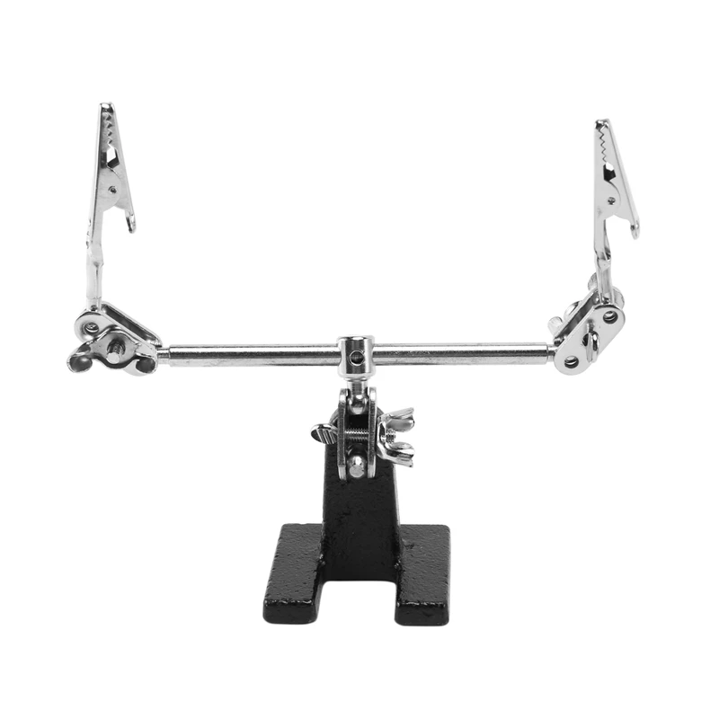 Imagem -05 - Terceira Mão de Ferro de Solda Stand Clamp Helping Hands Clip Tool Pcb Titular Circuitos Elétricos Hobby 2x