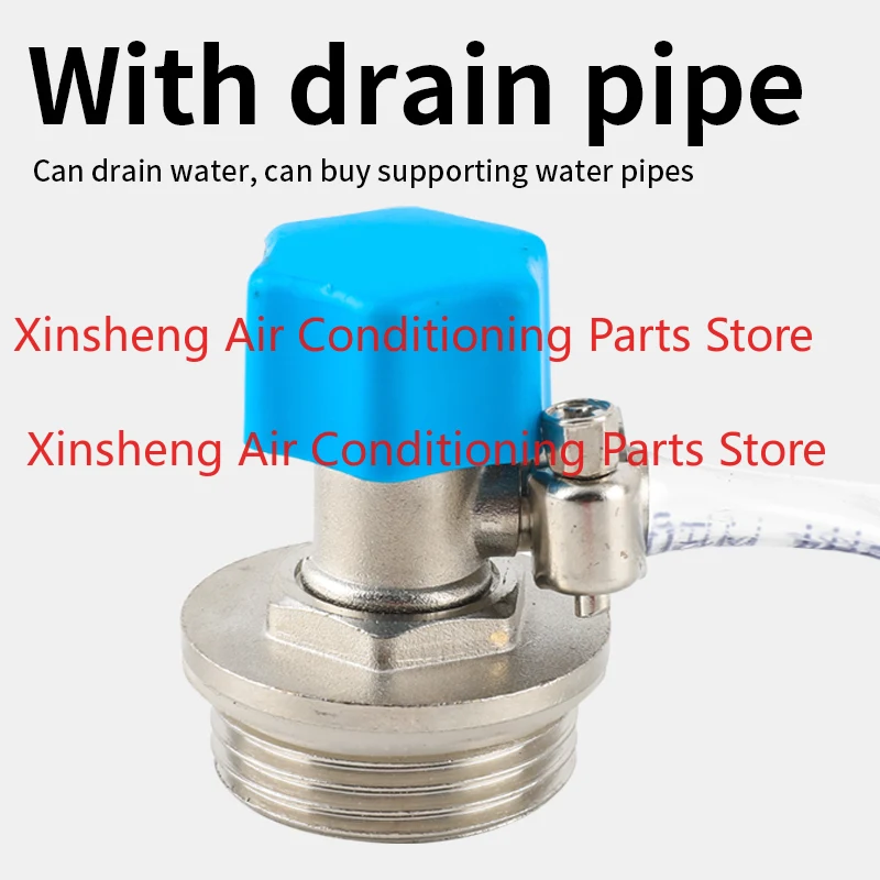 Floor Heating Water Separator Vent Valve Radiator Plug Air Leakage Sewage Discharge Valve