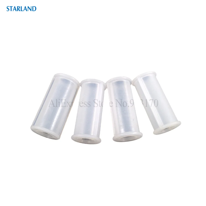 4 шт. в одном пакете, силиконовые уплотнительные трубки, эластичные уплотнительные втулки клапанов, запасные части для машин для мягкого мороженого YKF, аксессуары