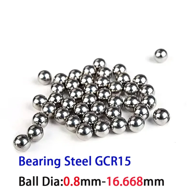 20Pcs-300Pcs G10 High Precision Bearing Steel Ball Mechanical Slider Screw With Steel Ball 2.381MM 3.175/3.969MM
