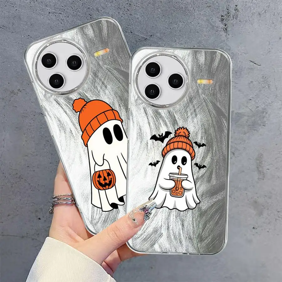 Cartoon Happy Ghost… - image